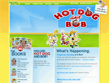 Tablet Screenshot of hotdogandbob.com